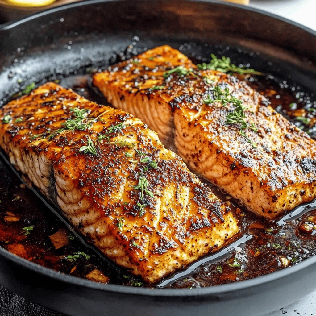 Cajun Honey Butter Salmon