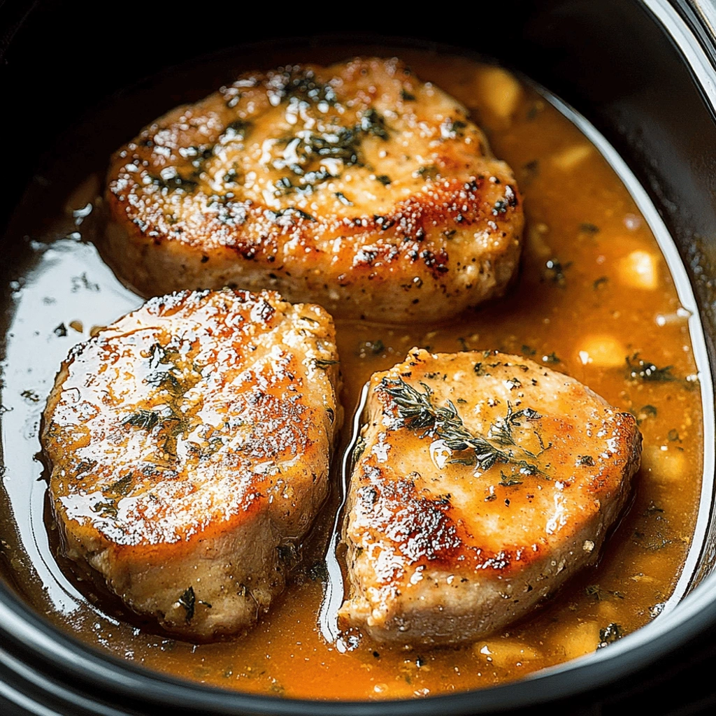 Slow Cooker Pork Chops
